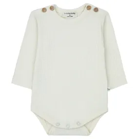 1+ In The Family Baby Aram Bodysuit Ecru Cream