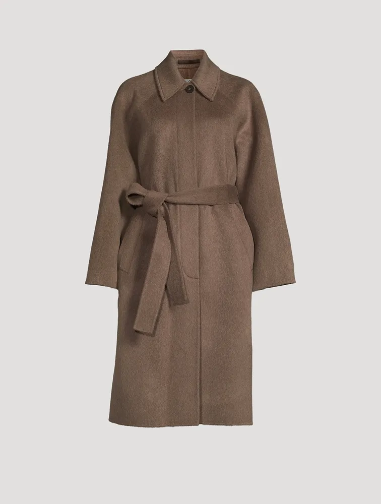 ACNE STUDIOS Belted Wool Coat