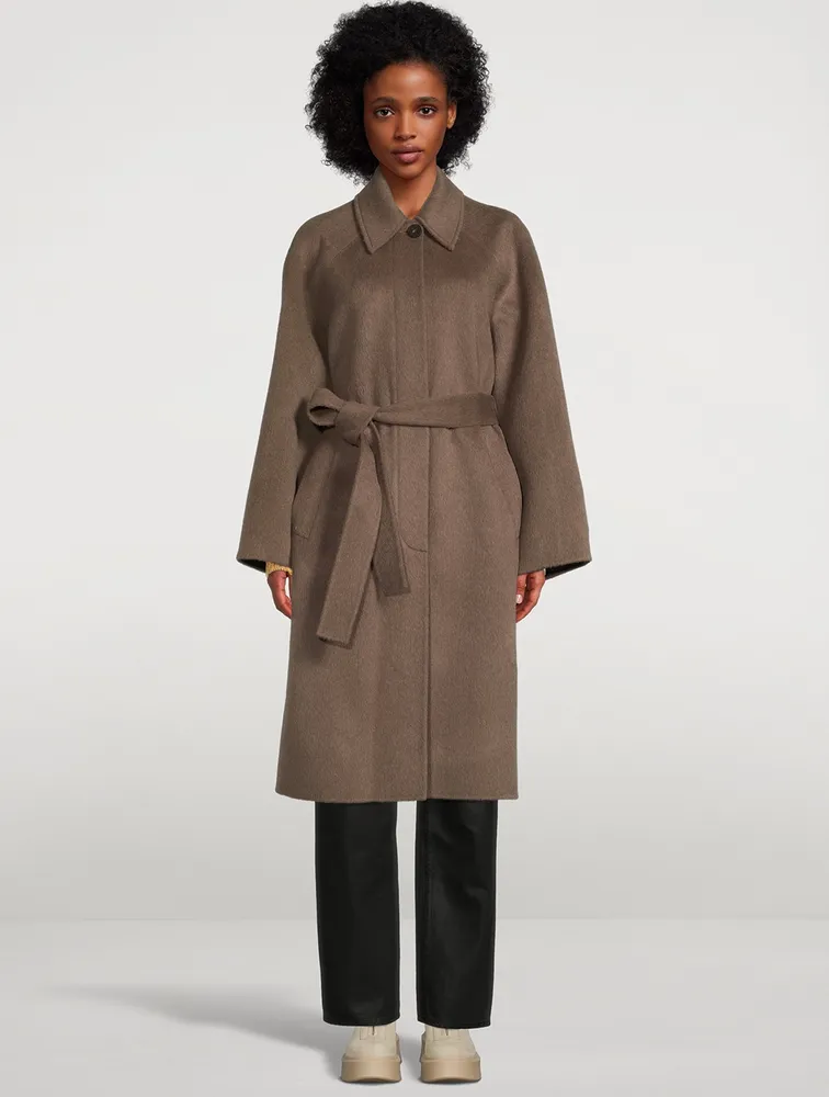 ACNE STUDIOS Belted Wool Coat