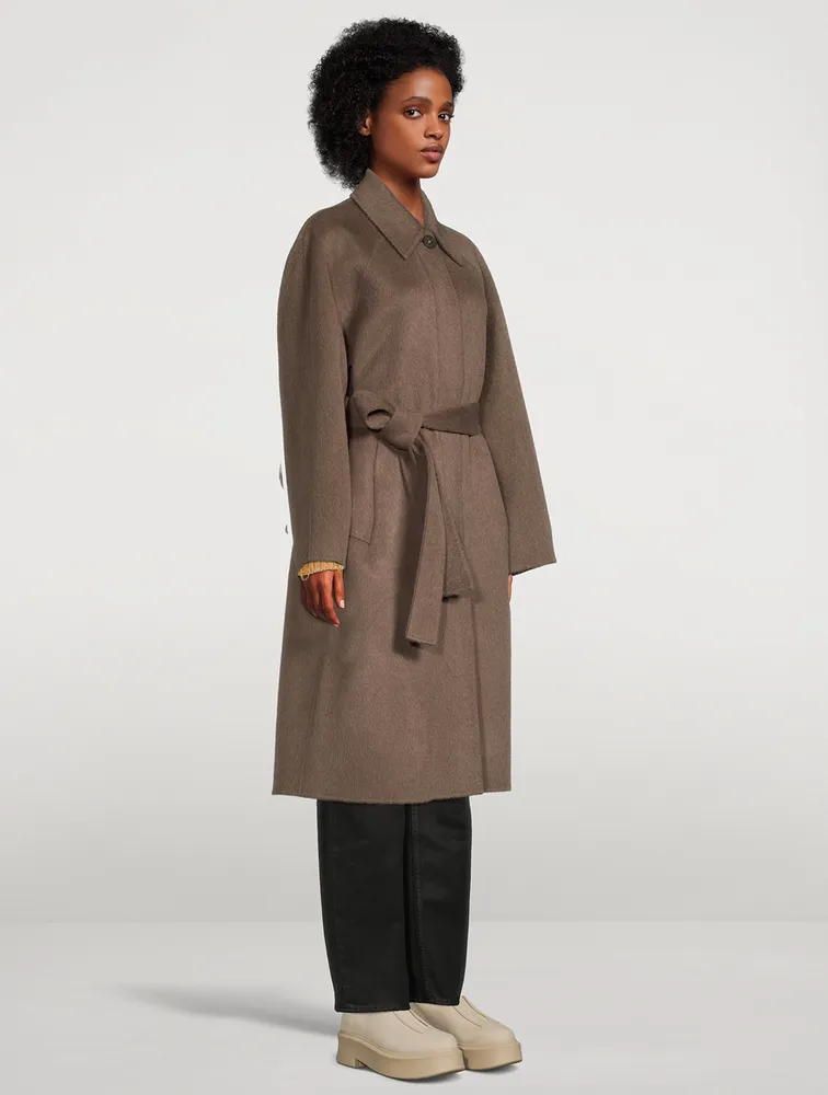 ACNE STUDIOS Belted Wool Coat