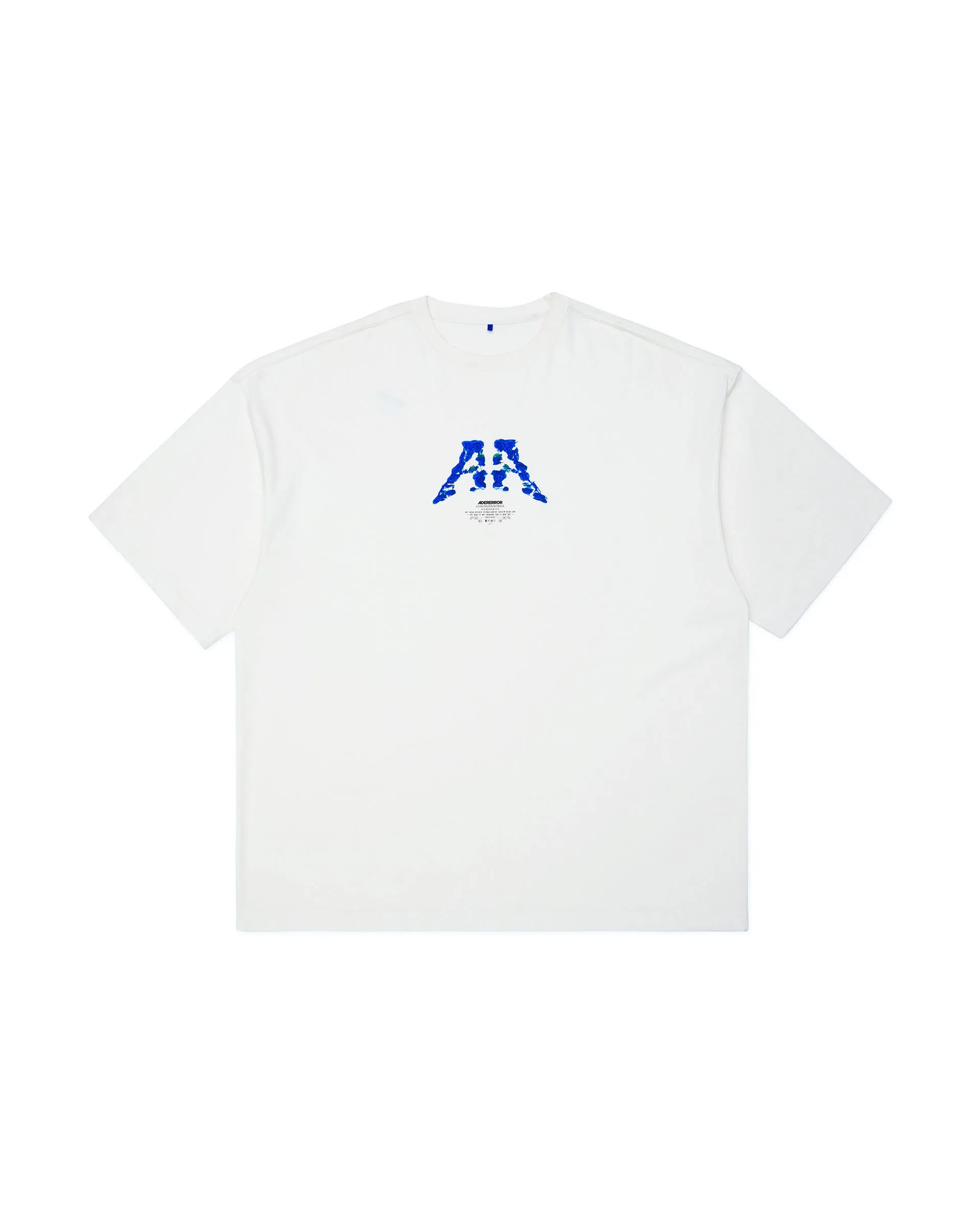 ADERERROR  |Unisex Street Style Short Sleeves Oversized Logo T-Shirts