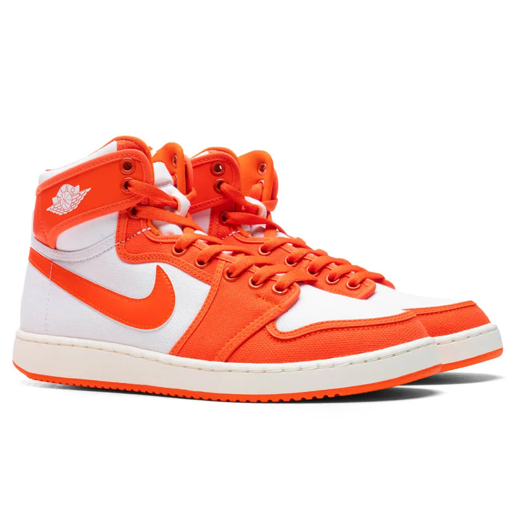 Air Jordan 1 KO - Rush Orange/White/Sail