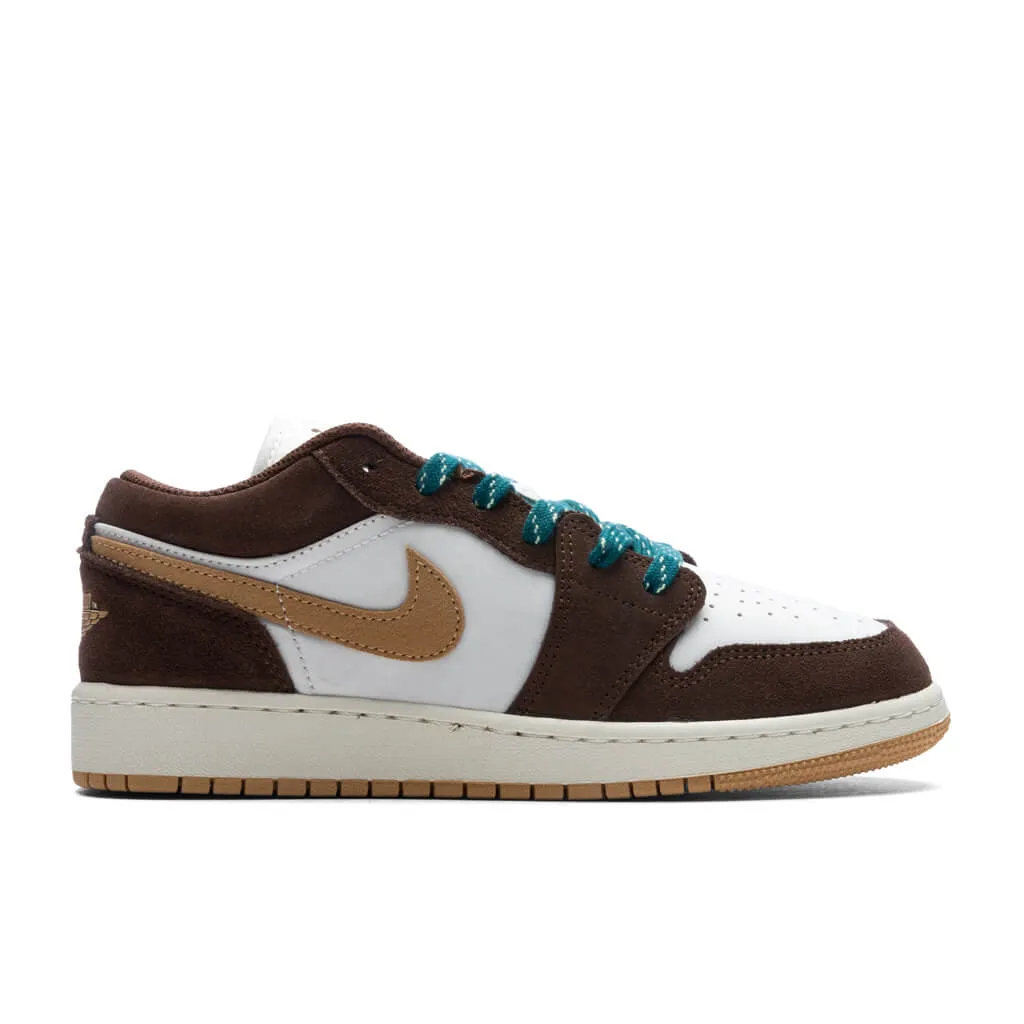 Air Jordan 1 Low SE (GS) 'Cacao Wow' - Cacao Wow/Twine/Sail