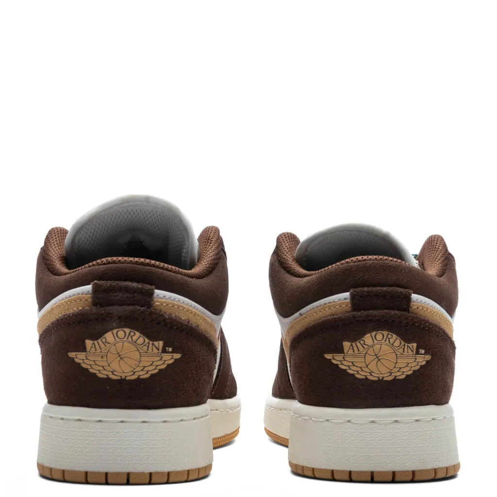 Air Jordan 1 Low SE (GS) 'Cacao Wow' - Cacao Wow/Twine/Sail