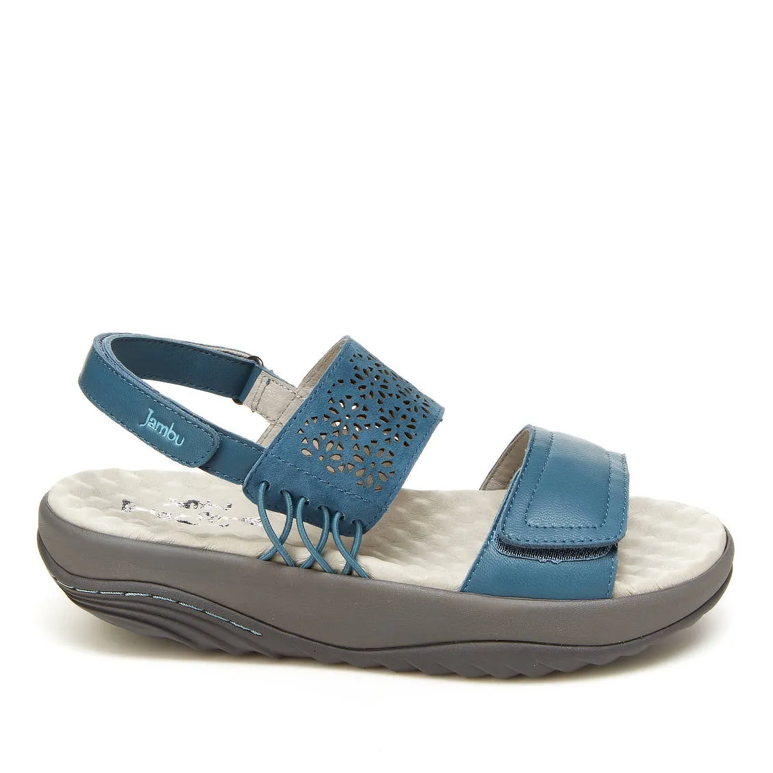 Alba (Denim) Rocker Bottom Sandal