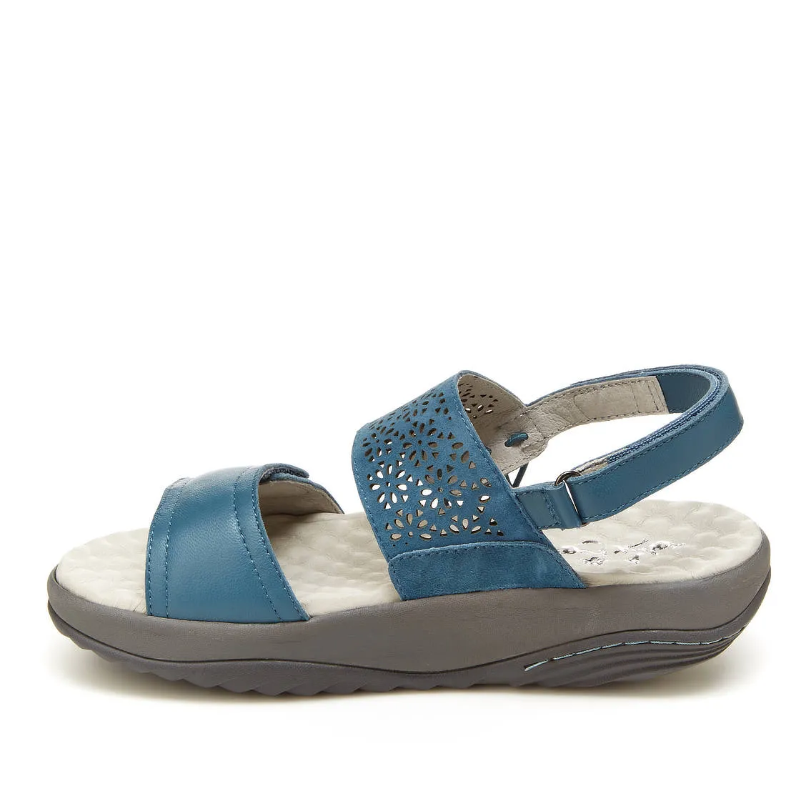 Alba (Denim) Rocker Bottom Sandal