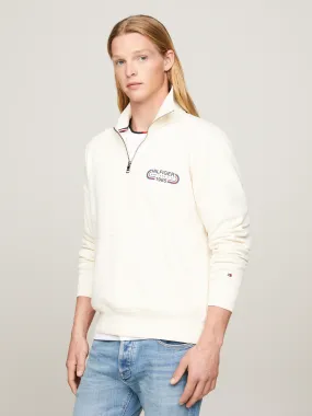 Archive Track Logo Half-Zip Sweatshirt | Sweatshirts & Hoodies | Tommy Hilfiger