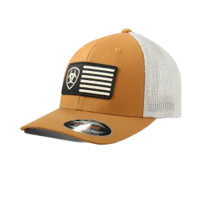 Ariat Tan Flag Hat