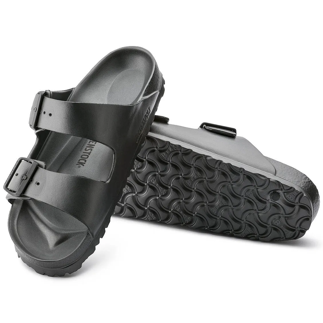 Arizona Essentials EVA (Anthracite) Ultra Lightweight, Waterproof Two-Strap Sandal