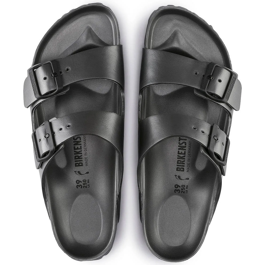 Arizona Essentials EVA (Anthracite) Ultra Lightweight, Waterproof Two-Strap Sandal