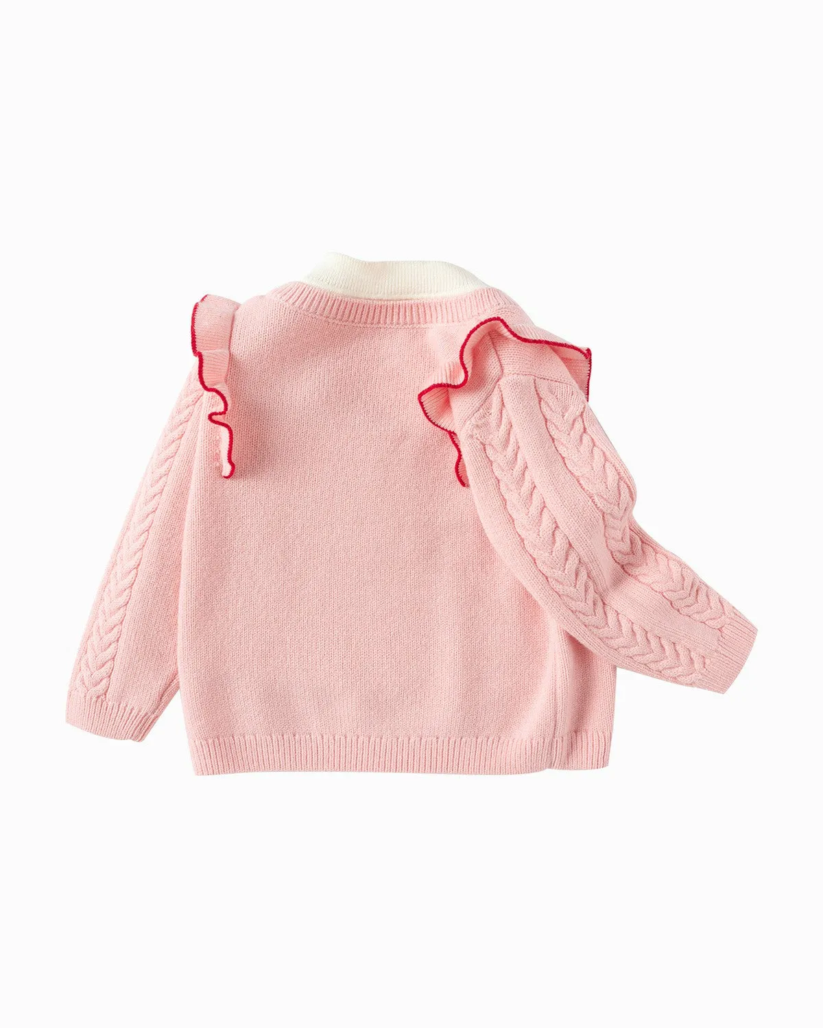 Balabala Toddler Girl Visions Pink Sweater