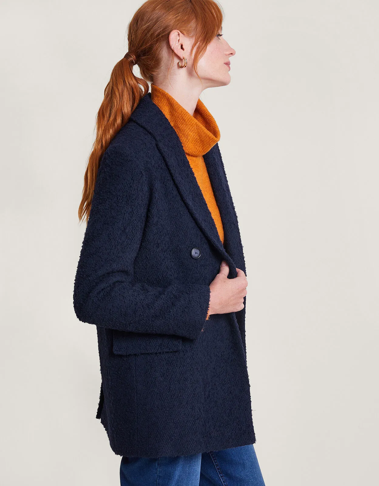 Betsy Blazer Coat Blue