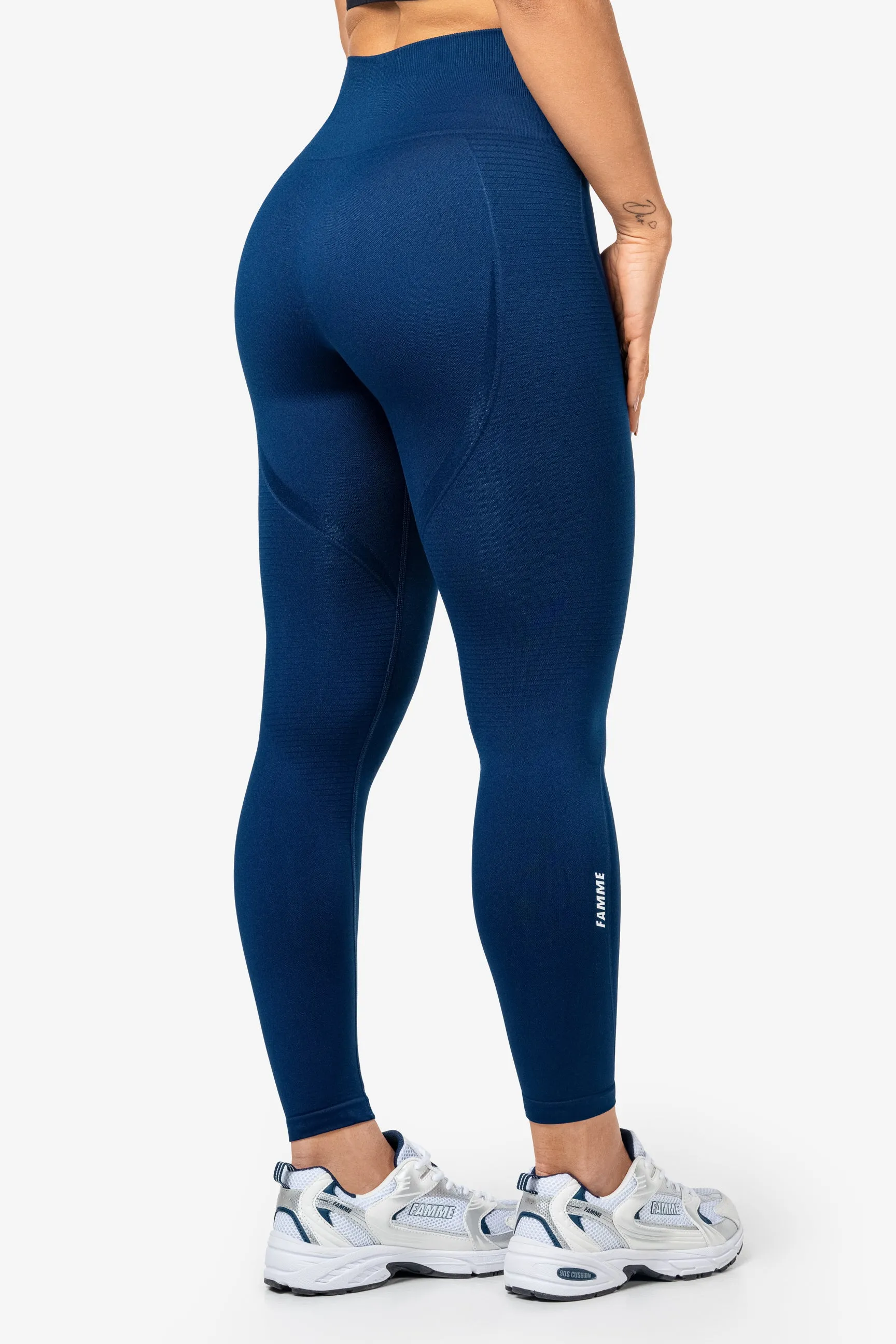 Blue Vortex V3 Leggings