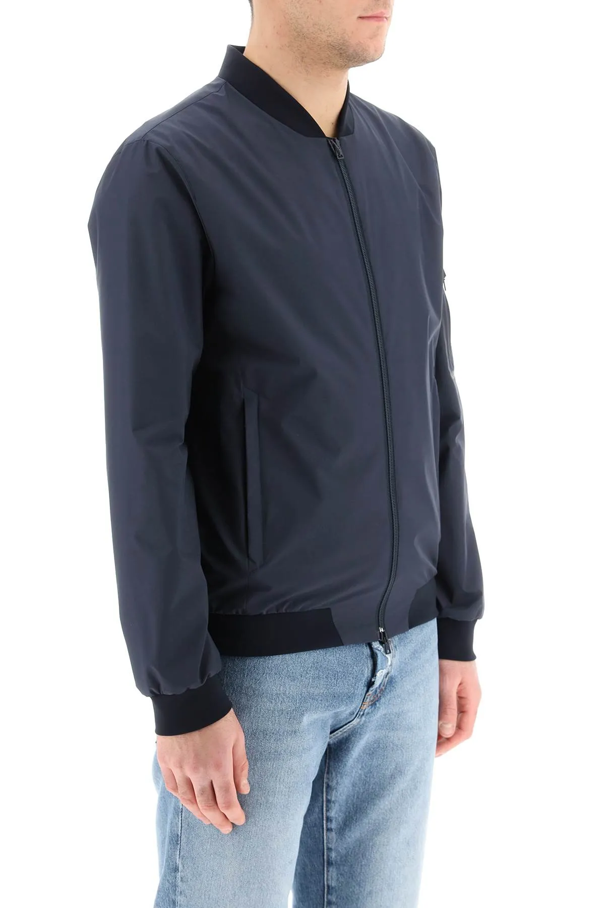 bomber jacket in gore-tex infinium