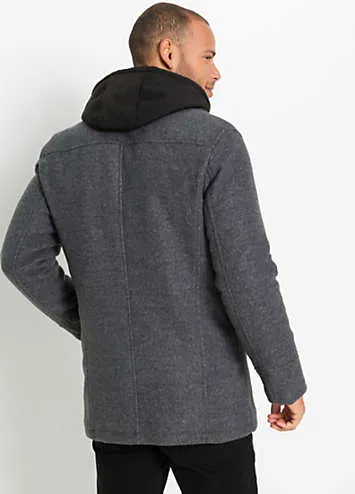 bonprix Sweatshirt Insert Coat | Grattan