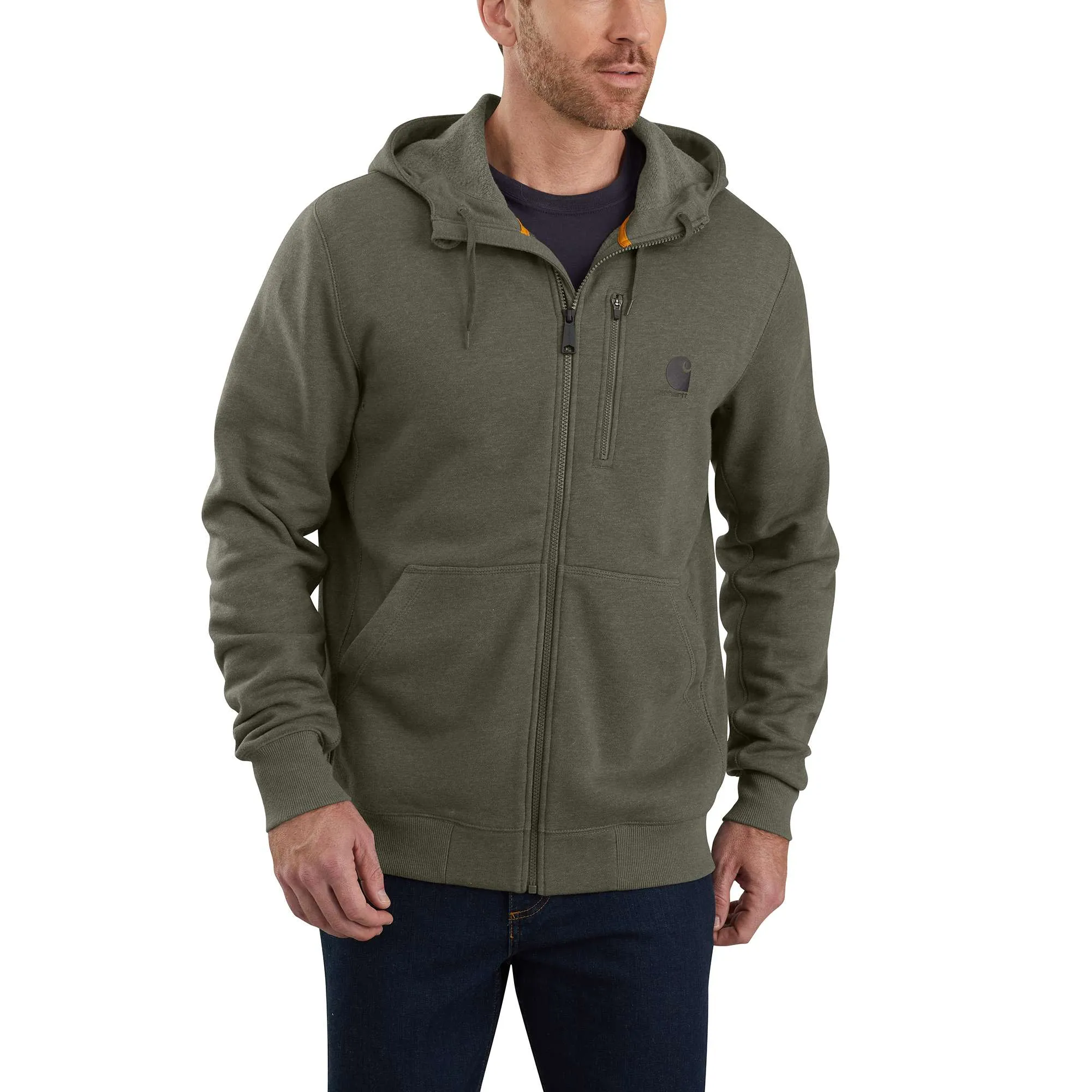 Carhartt Force Delmont Graphic Full-Zip Hooded Sweatshirt