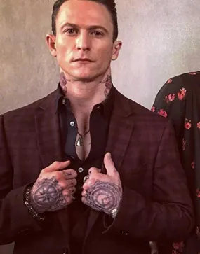 Charlie's Angels Jonathan Tucker Checkered Blazer Coat