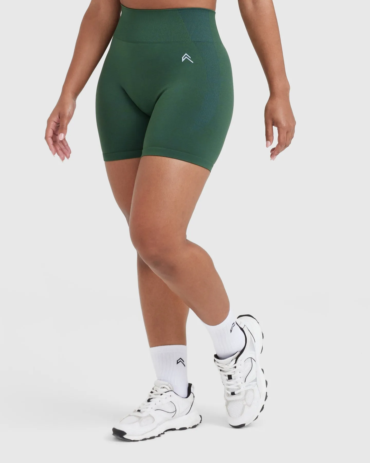 Classic Seamless 2.0 Mid Shorts | Evergreen Marl