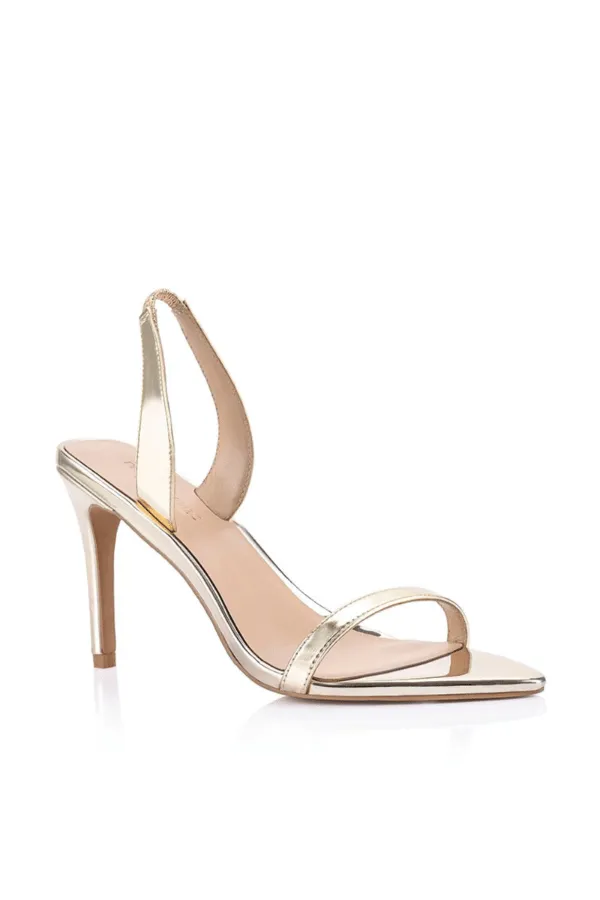 Cleo Heel Gold