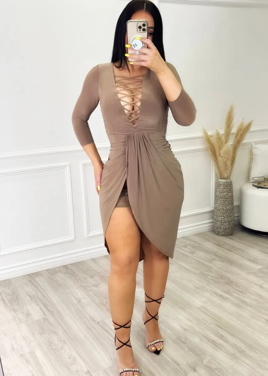 Coco Dress Dress Mocha