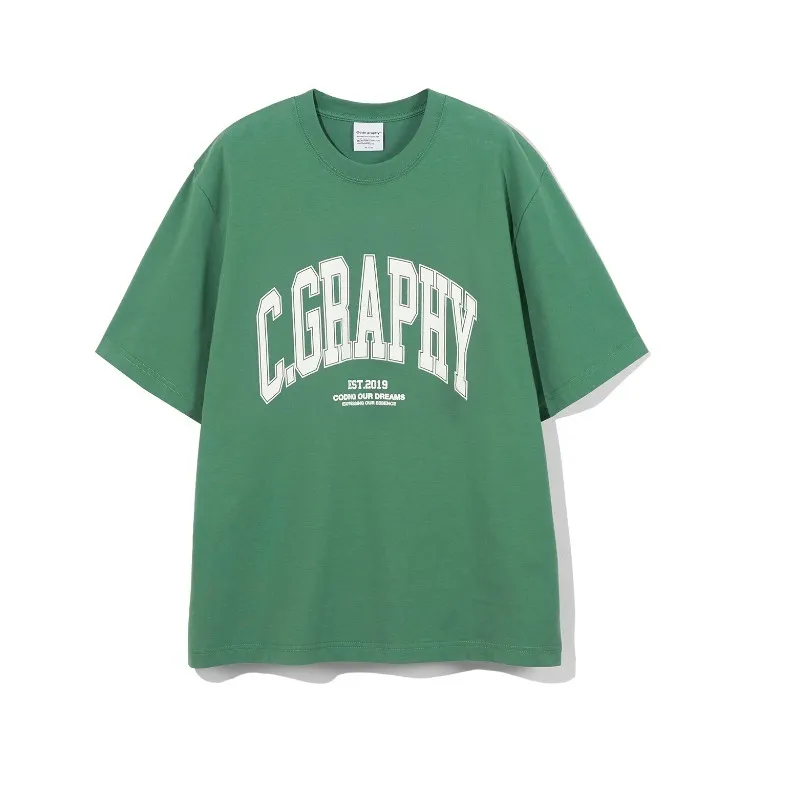 Code graphy  |Unisex Street Style Logo T-Shirts