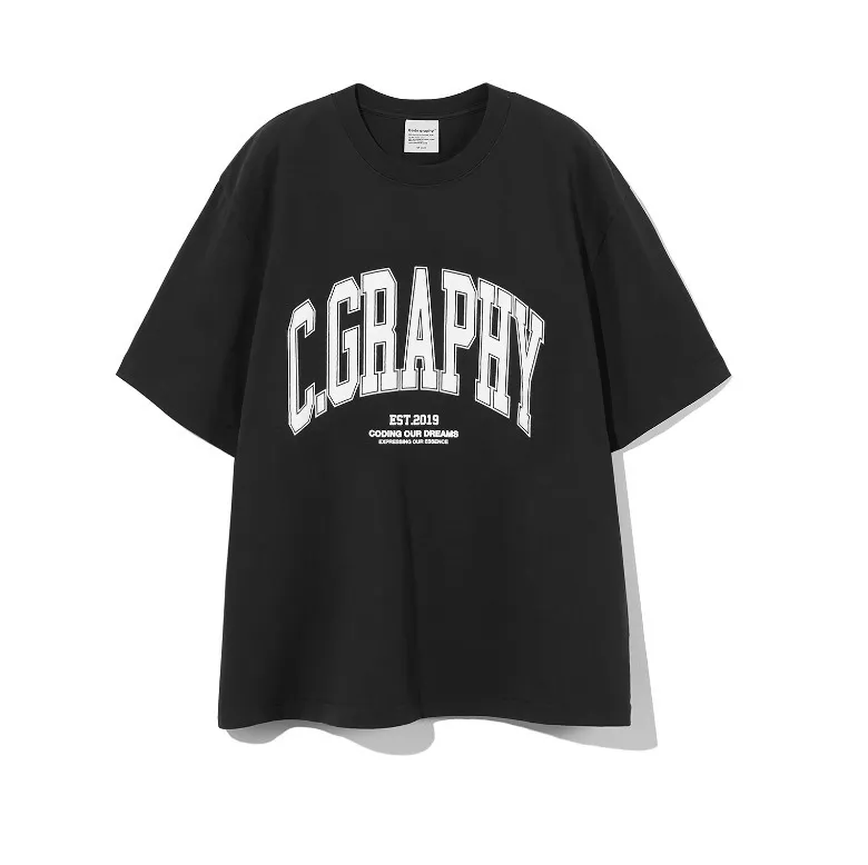 Code graphy  |Unisex Street Style Logo T-Shirts