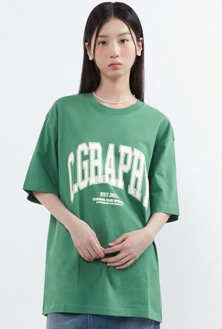 Code graphy  |Unisex Street Style Logo T-Shirts