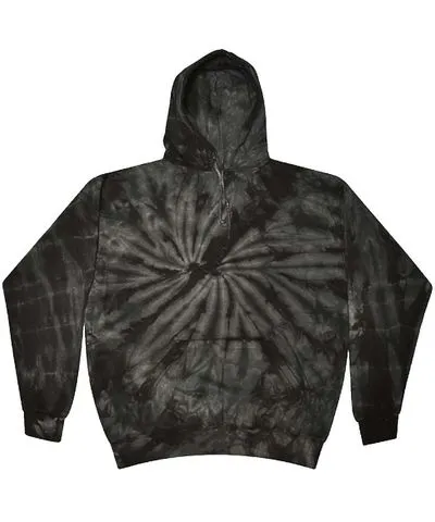 Colortone Men's Tie-Dyed Hooded Sweatshirt