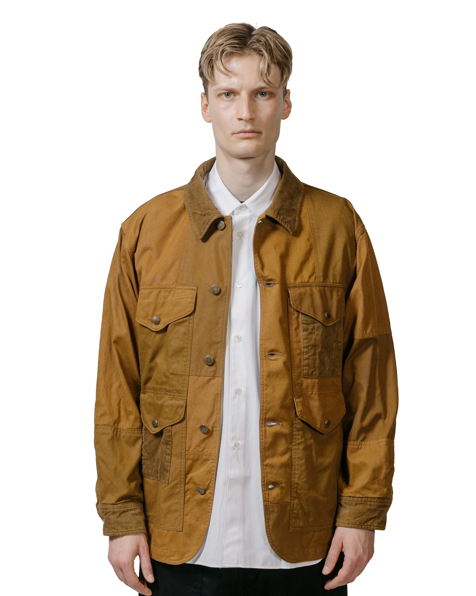 Comme des Garons HOMME Cotton Drill Jacket Brown