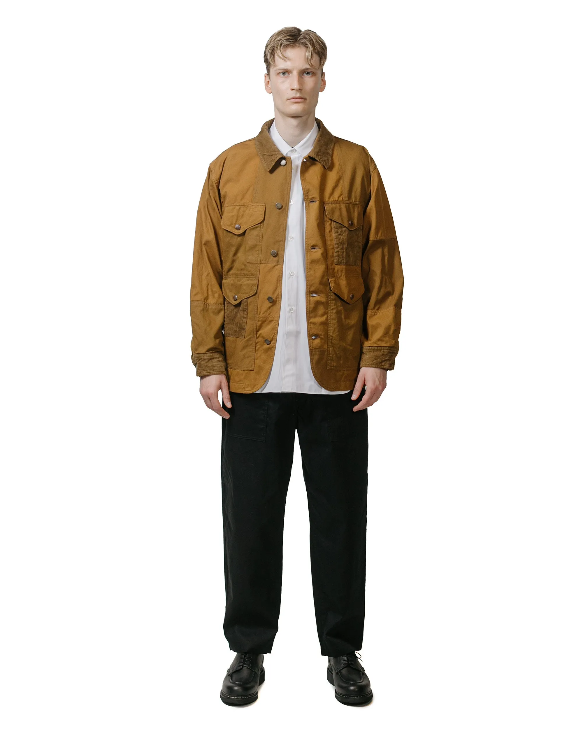 Comme des Garons HOMME Cotton Drill Jacket Brown