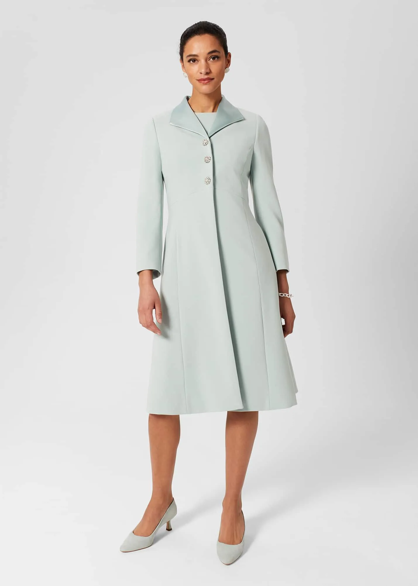 Darcie Fit And Flare Coat 