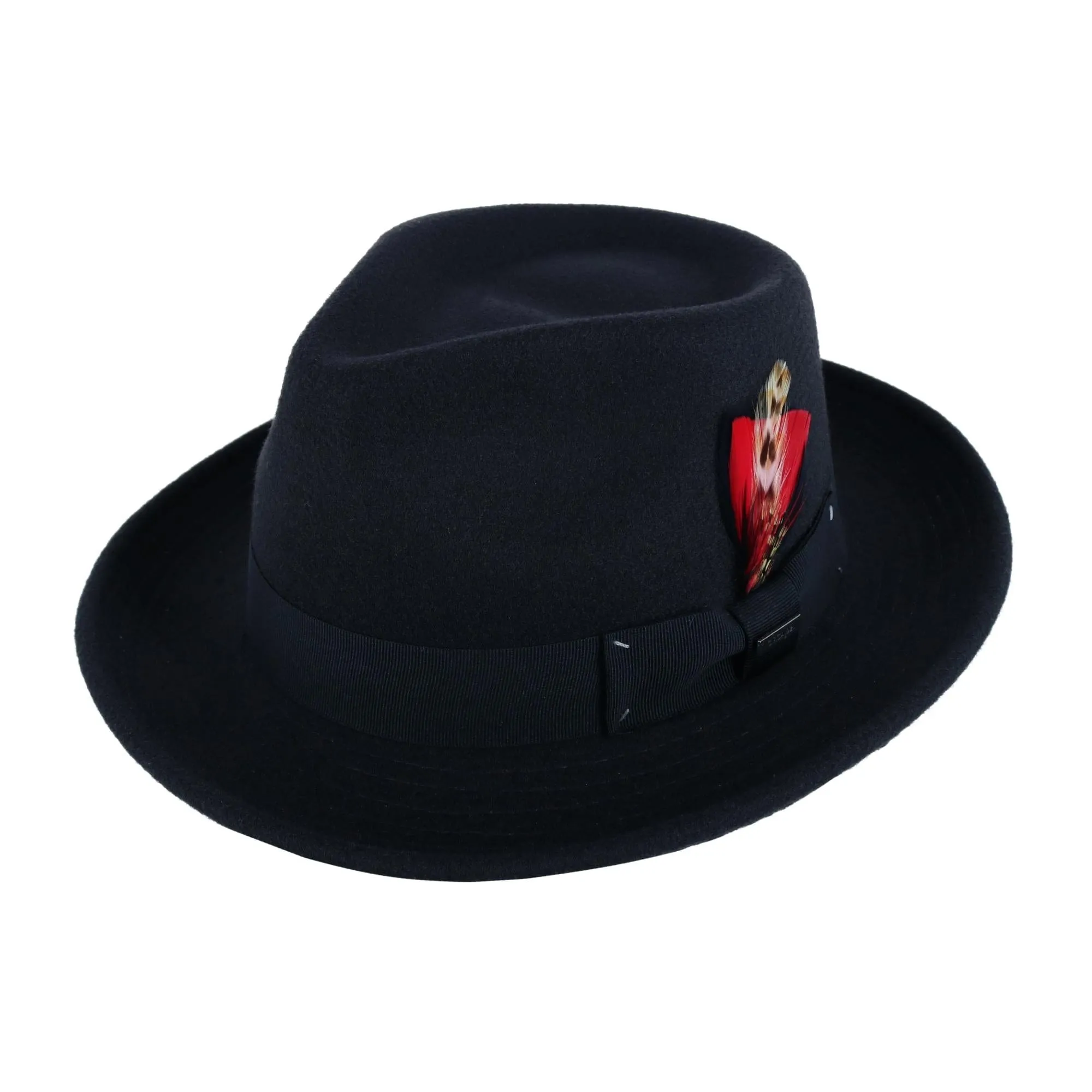 Dorfman Pacific Chester Packable Teardrop Felt Fedora