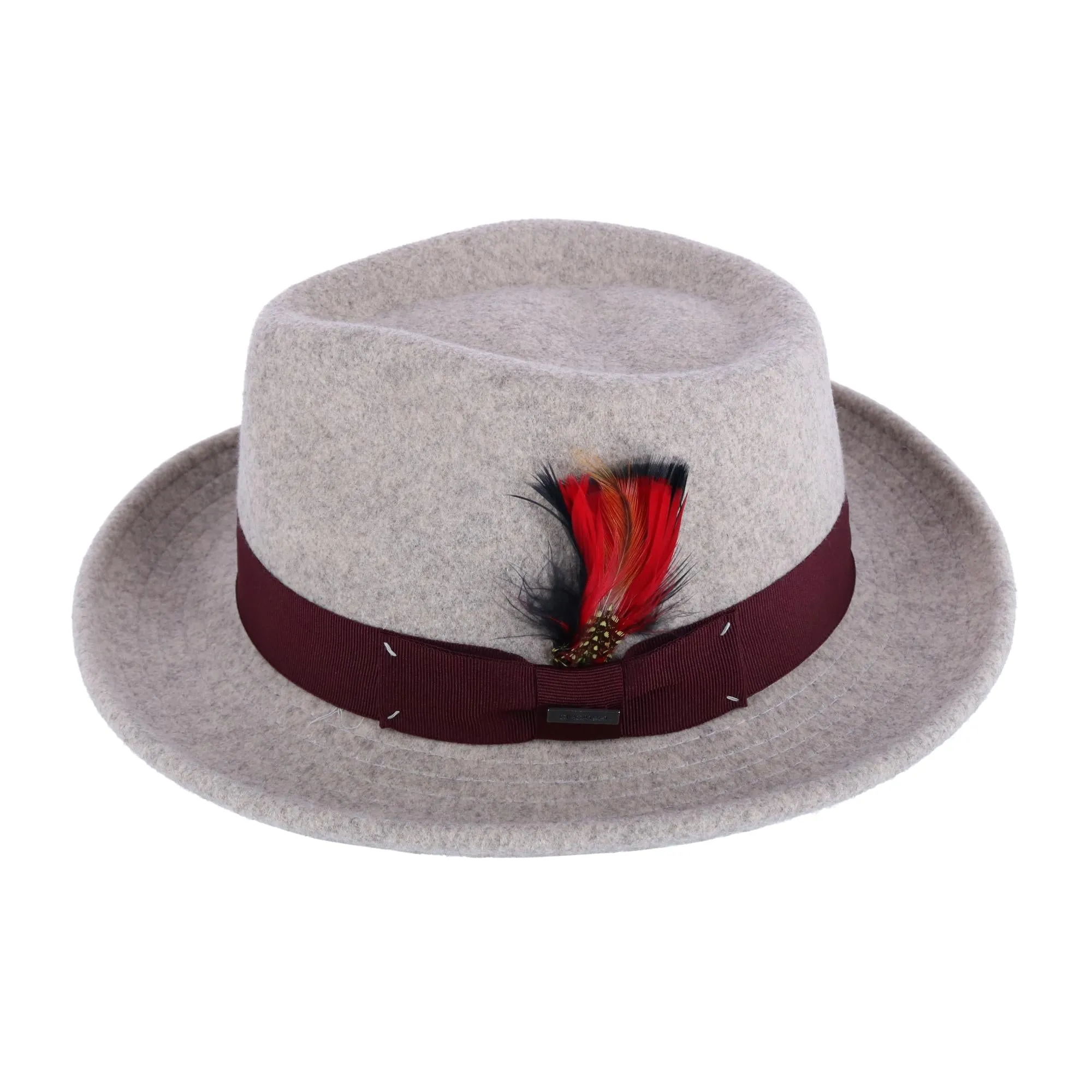 Dorfman Pacific Chester Packable Teardrop Felt Fedora