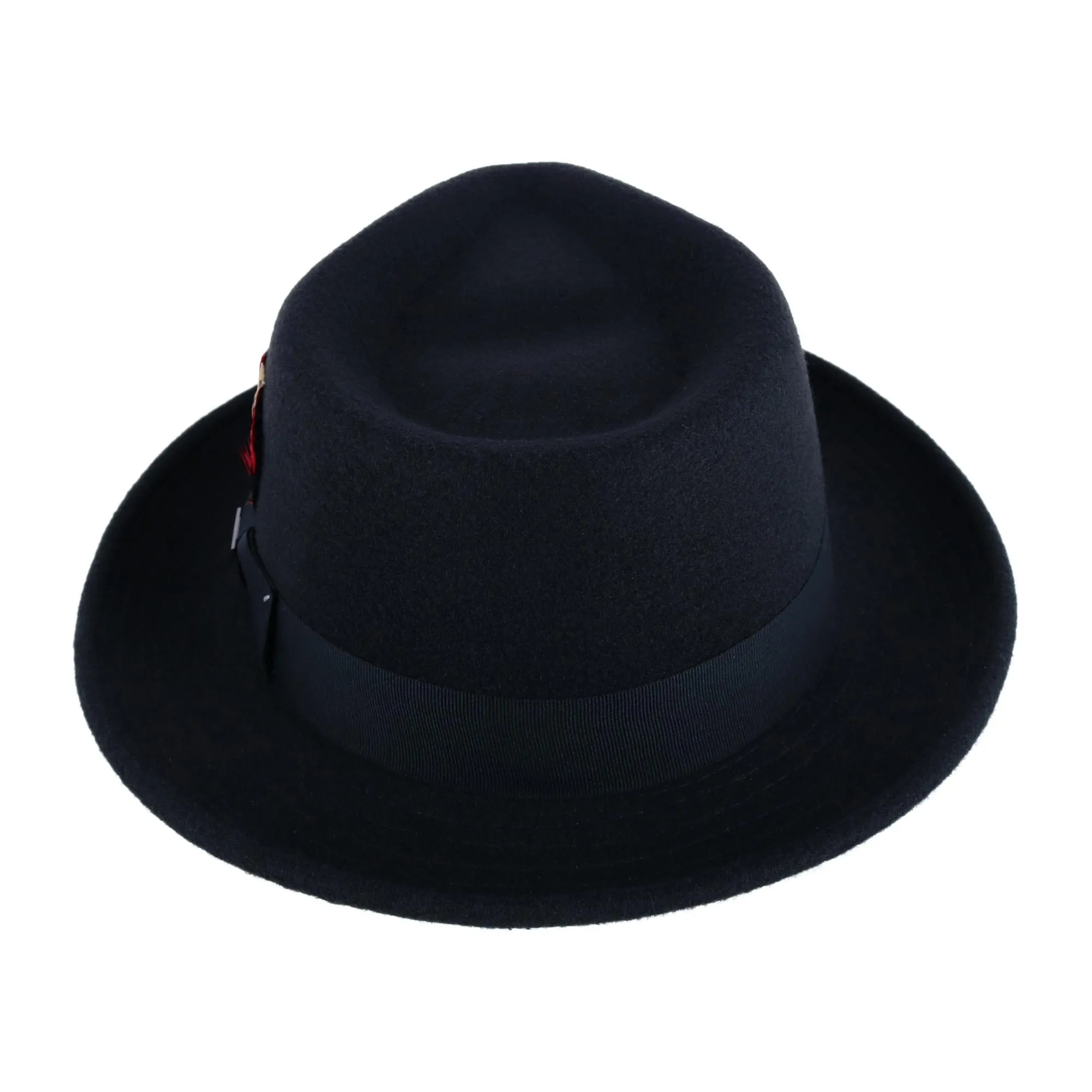 Dorfman Pacific Chester Packable Teardrop Felt Fedora