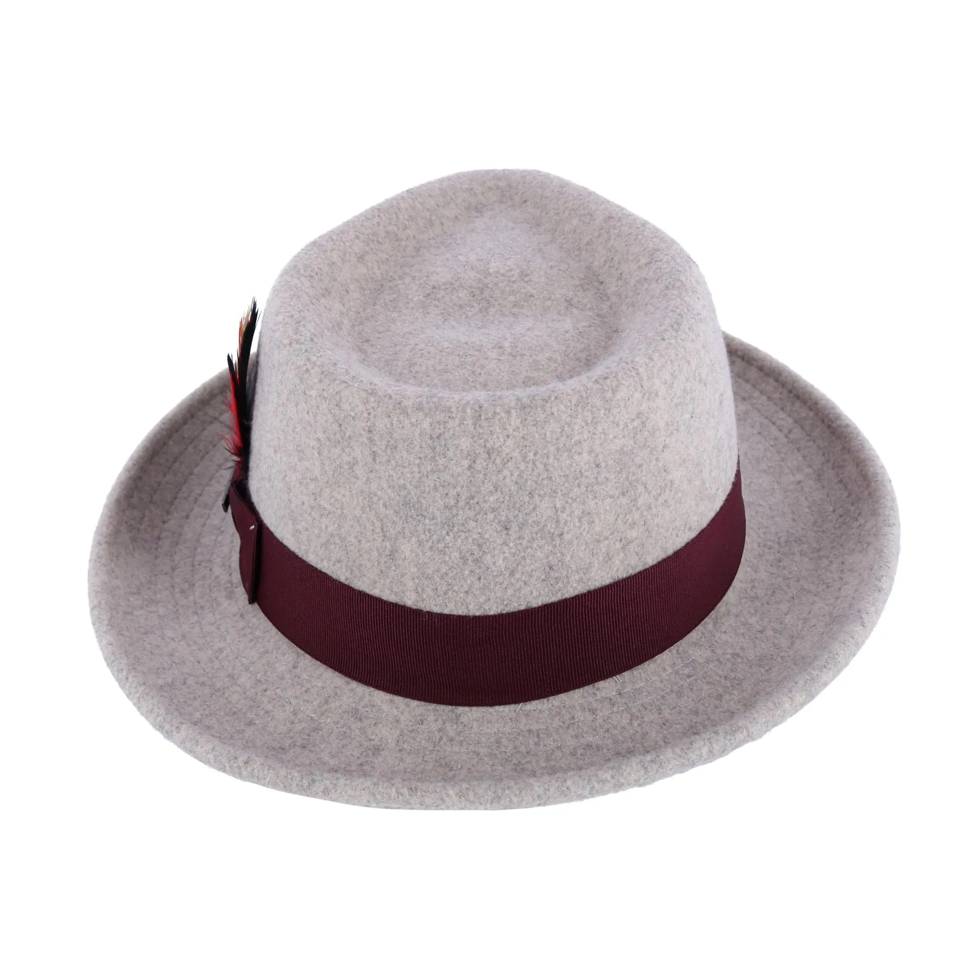 Dorfman Pacific Chester Packable Teardrop Felt Fedora