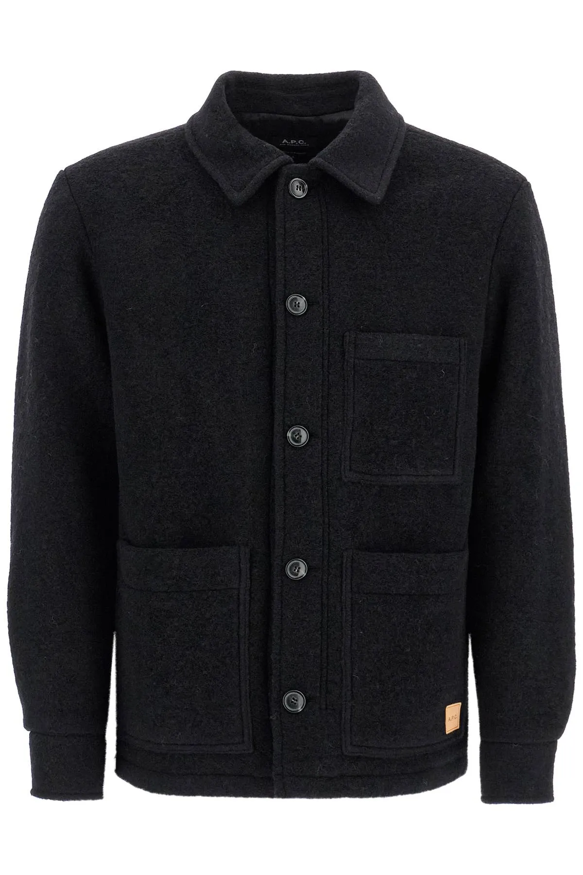 emile wool effect fleece WVBCA H02961 NOIR