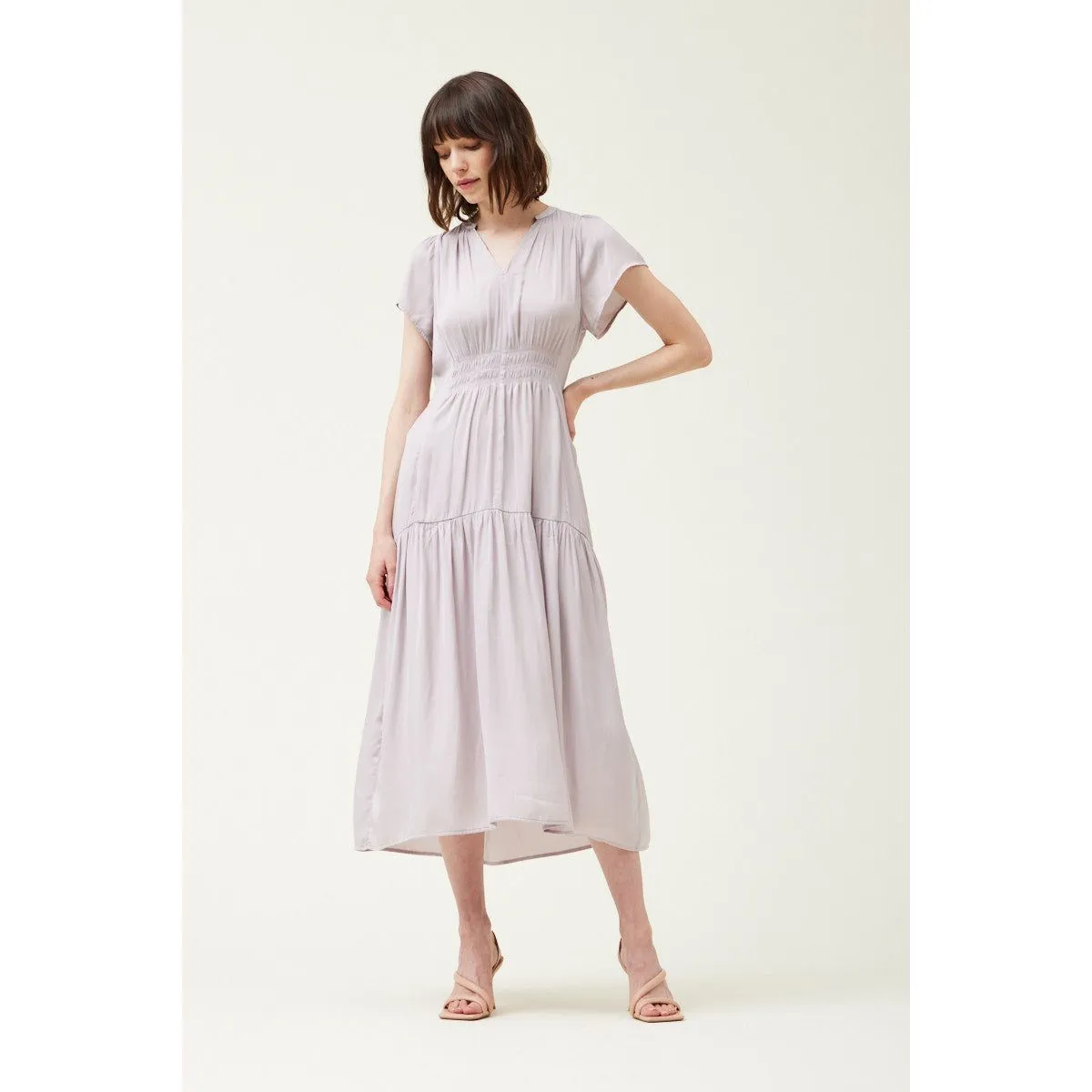 Ezrie Grade and Gather Purple Haze Midi Dress