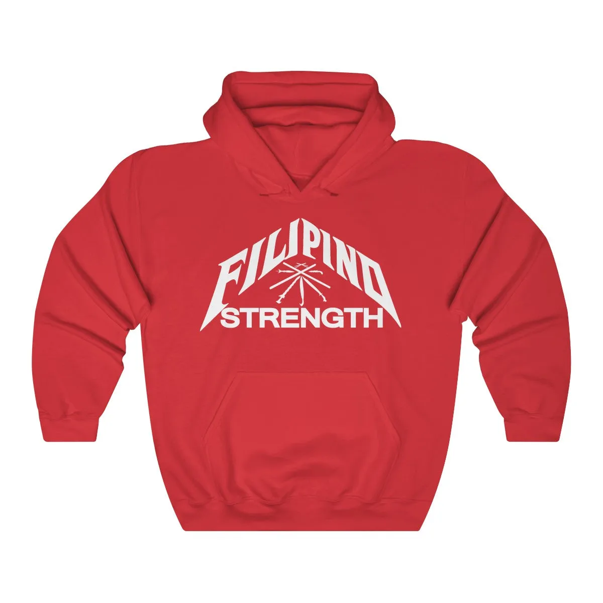 Filipino Strength Swords Unisex Heavy Blend Hooded Sweatshirt