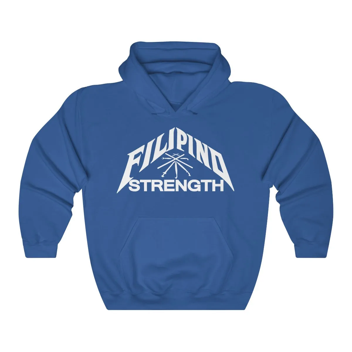 Filipino Strength Swords Unisex Heavy Blend Hooded Sweatshirt