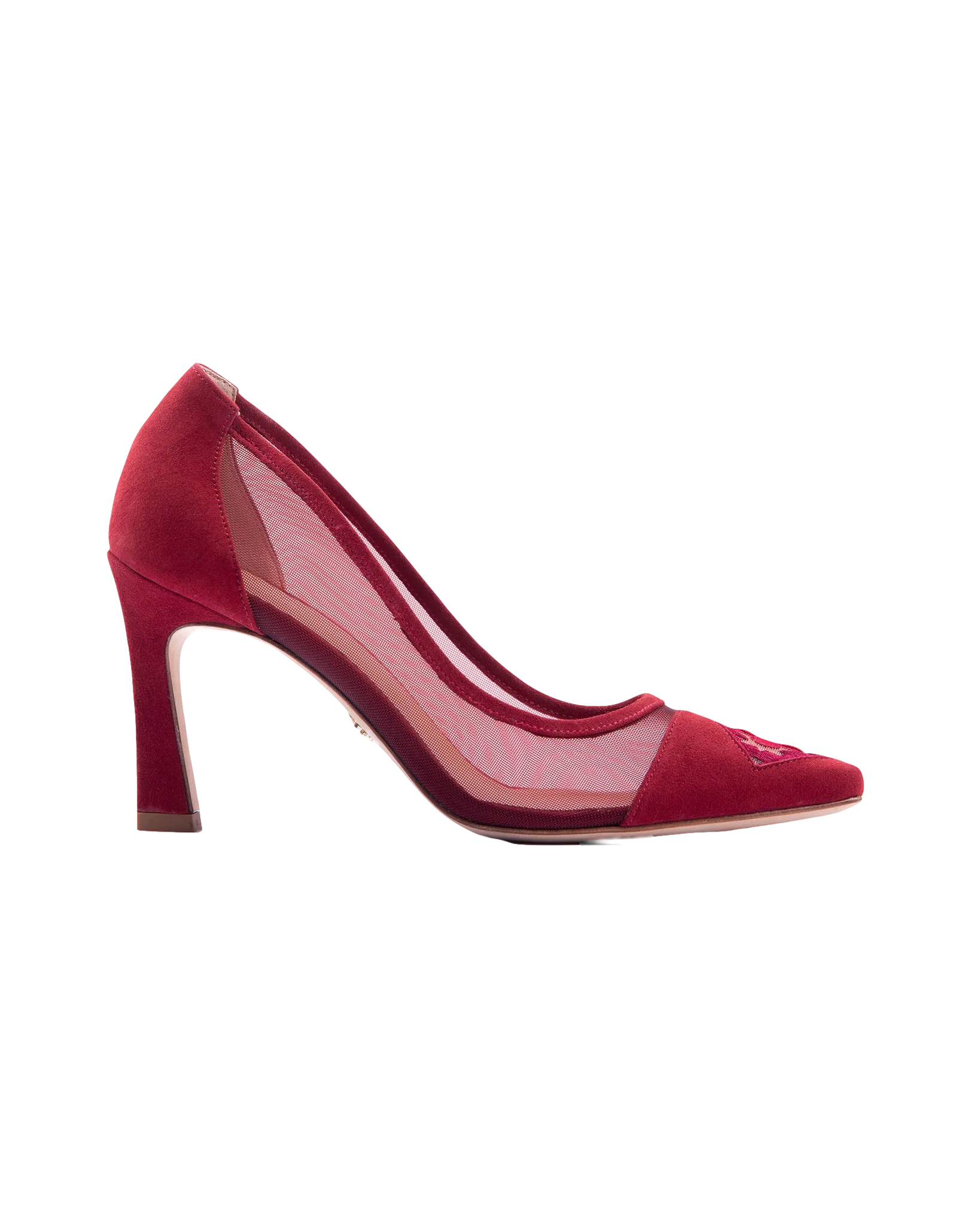 Fiorellini Pump Mesh 85 Dark Red