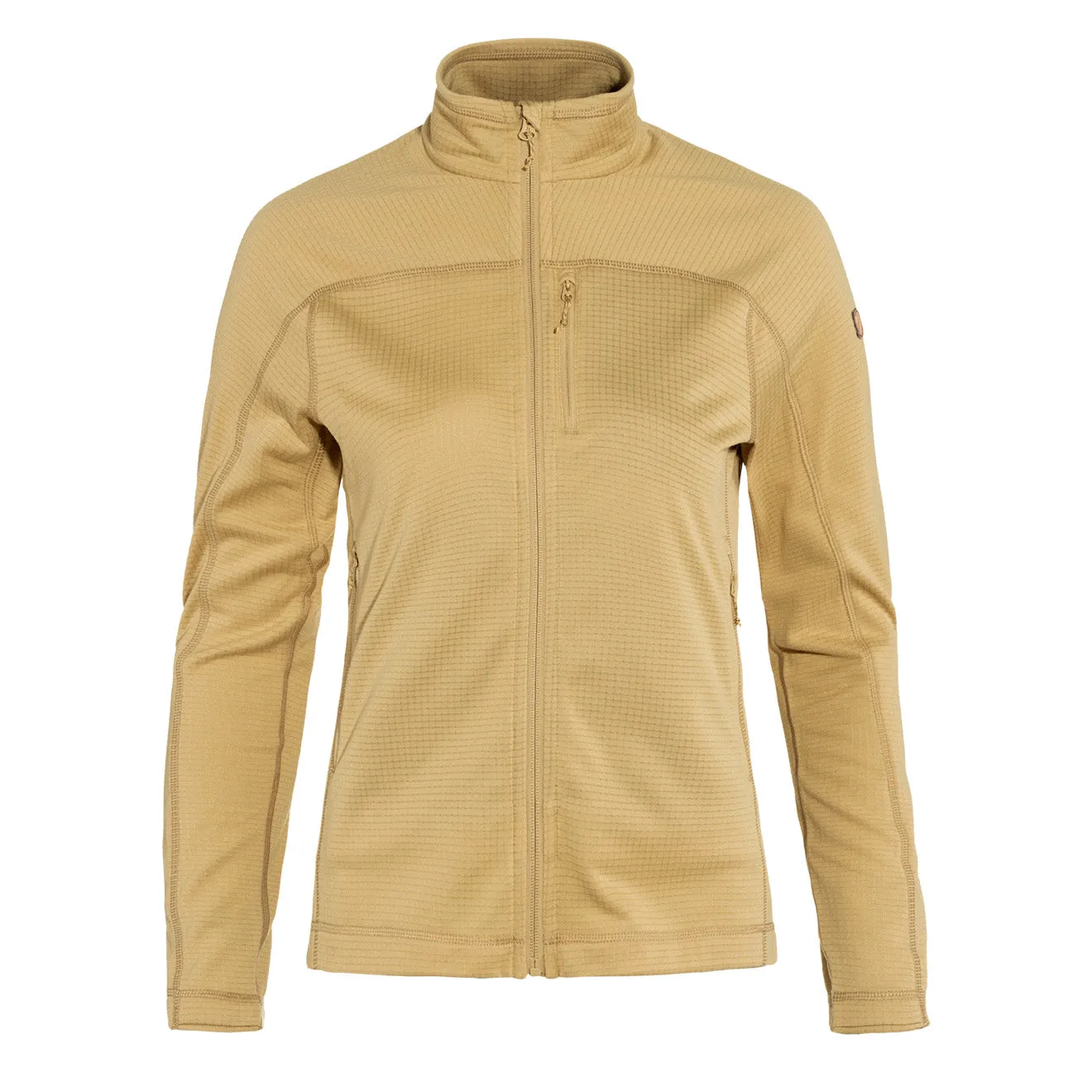 Fjallraven Womens Abisko Lite Fleece Jacket Dune Beige