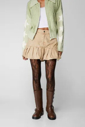 Floral Lace Fishnet Tights