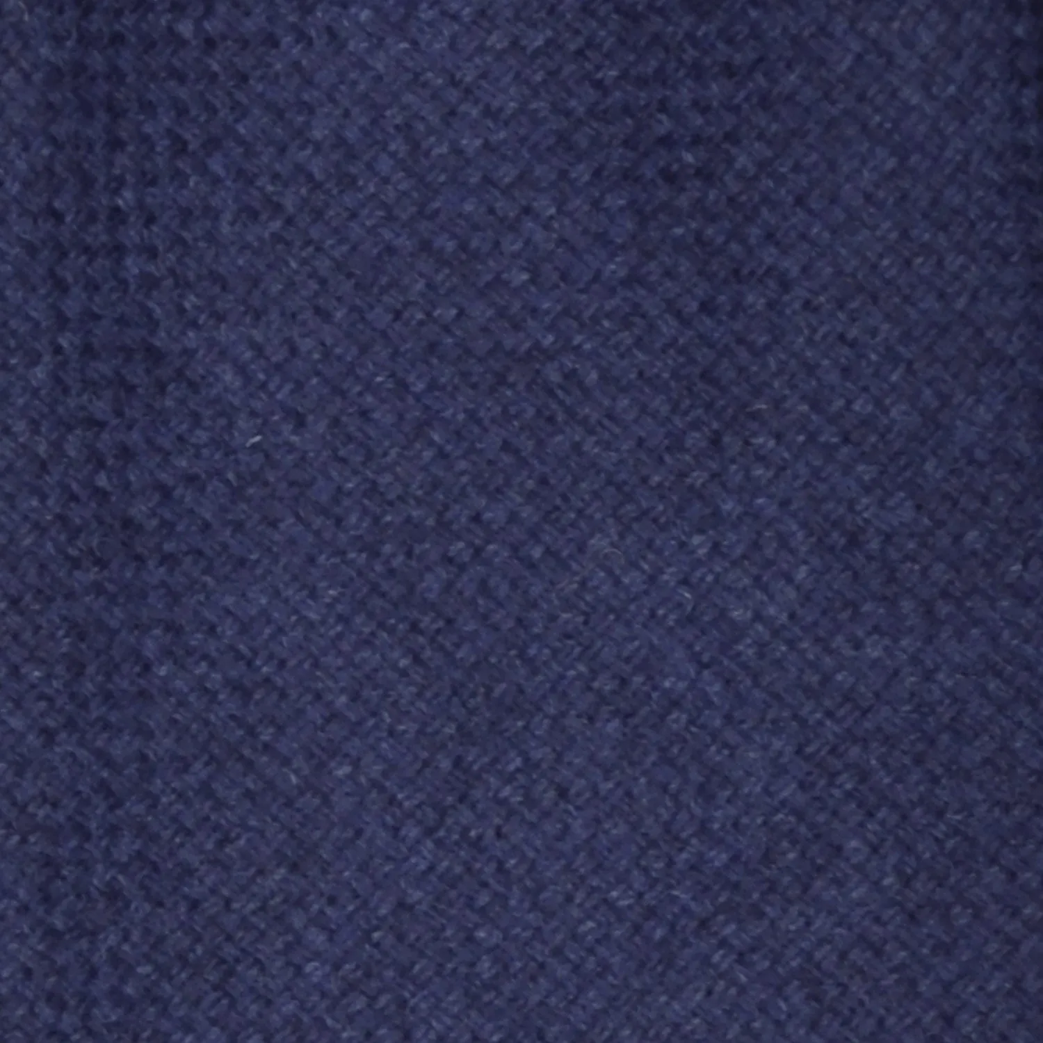 F.Marino Twill Merino Wool Tie 3 Folds Cobalt Blue