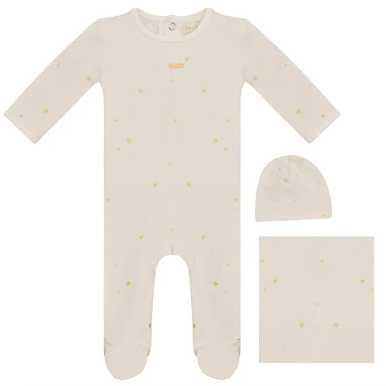 Fragile White Stars Layette Set