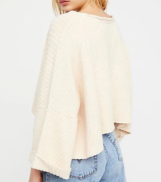 Free People - I Can't Wait Sweater in Cream