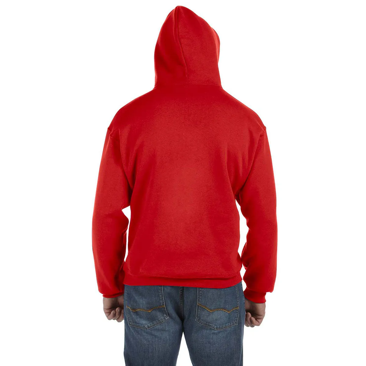 Fruit of the Loom Men's True Red 12 oz. Supercotton Pullover Hood