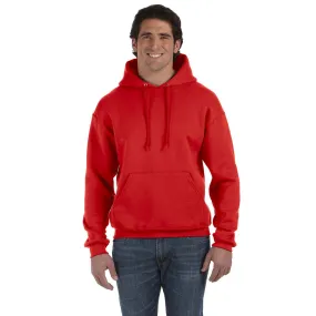 Fruit of the Loom Men's True Red 12 oz. Supercotton Pullover Hood