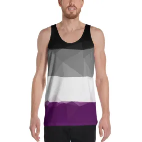 Geometric Asexual Pride Tank Top