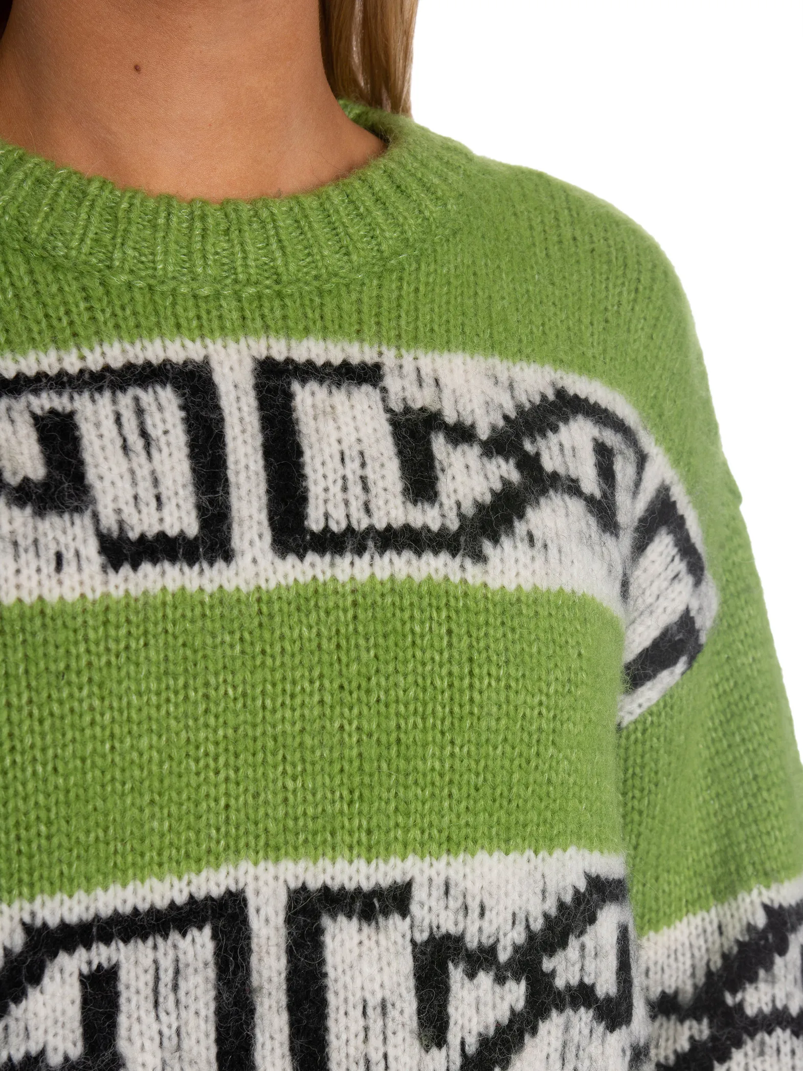 GESTUZ SWEATER ARTIKO PULLOVER MINCED HERB MEL