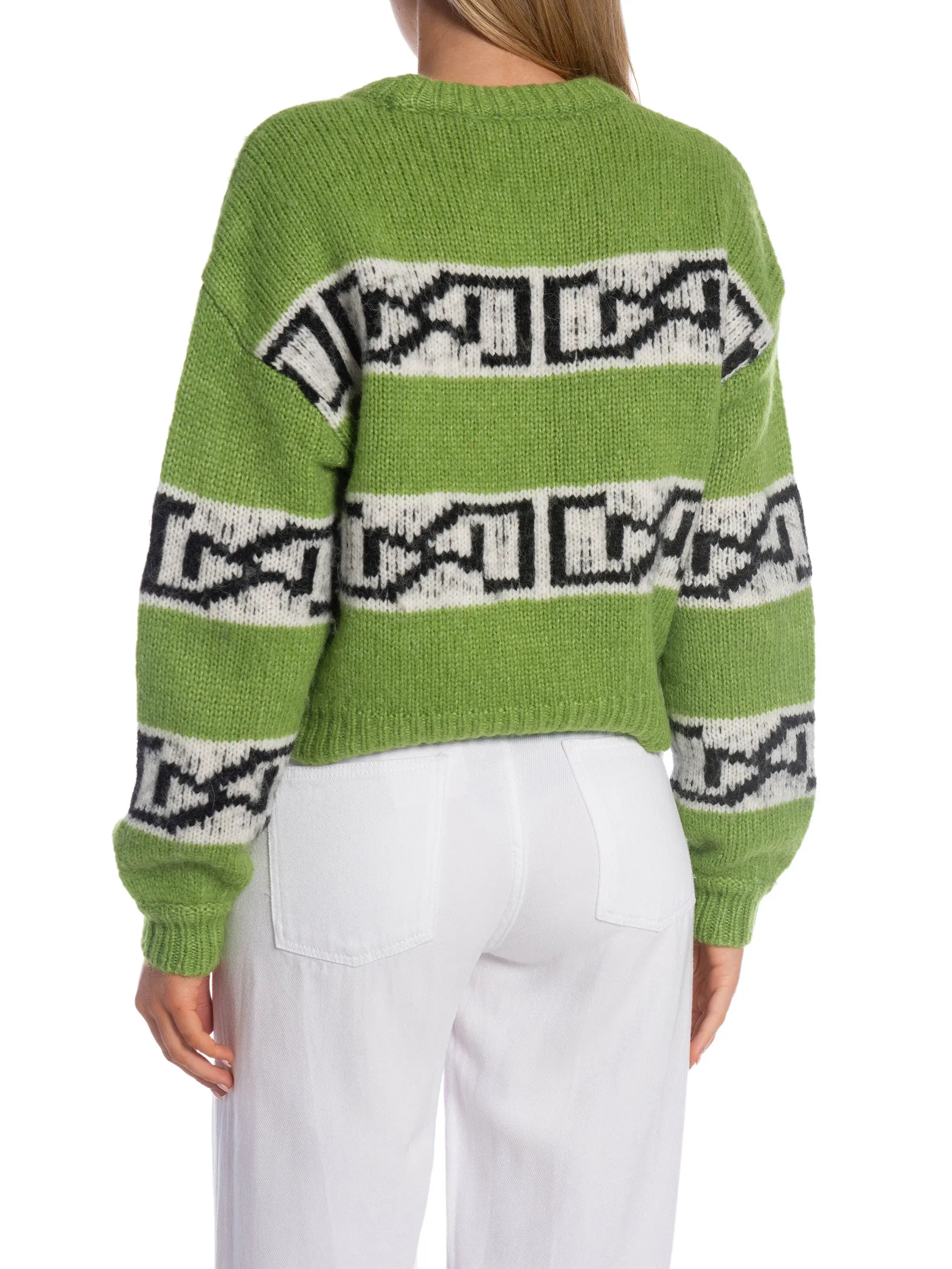 GESTUZ SWEATER ARTIKO PULLOVER MINCED HERB MEL